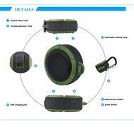 Bluetooth 4.0 Speaker Portable IP67 Waterproof Wireless Speaker with 8 Hours Playtime for Outdoors Sports or Shower... N6