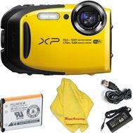 Fujifilm FinePix XP80 Waterproof Digital Camera with 2.7-Inch LCD (Yellow)