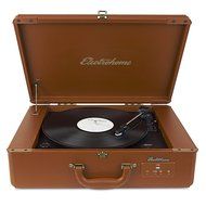 Electrohome Archer Vinyl Record Player Classic Turntable Stereo System with Built-in Speakers, USB for MP3s, Headphone... N18