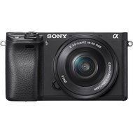 Sony ILCE-6300 a6300 4K Mirrorless Camera w/ 16-50mm + 50mm Prime Lens Bundle includes Camera, 16-50mm Power Zoom... N6