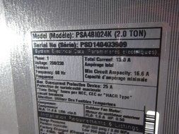 MAYTAG New AC Condenser PSA4BI024K ACC-6789 N2