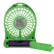 Rasse&reg; FB96 4-inch Portable USB Fan with 2200MAH Rechargeable Battery and Flashlight, for Traveling,Fishing,Camping... N2