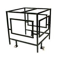 AC-GUARD A/C Security Cage Kit with Top Bar and Lock set