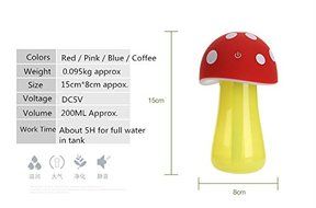 Ultrasonic Humidifier Diffuser USB 4Colors 5V Mini Aromatherapy CartoonFogger Nebulizer Essential Oil Diffuser... N8