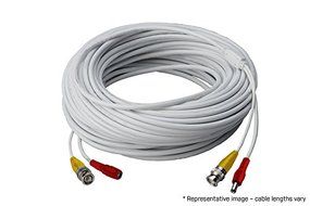 LOREX CB250URB Cb250urb Video Rg59 Coaxial Bnc/Power Cable, 250' (White) N3