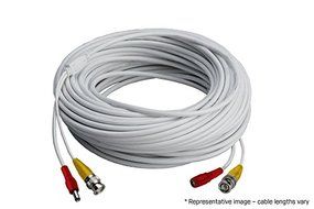 LOREX CB250URB Cb250urb Video Rg59 Coaxial Bnc/Power Cable, 250' (White) N4