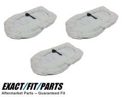 Steam Mop Pads for Bissell 1867, 3255, 3255H, 42G3A, 32525 Microfiber 4-Pack