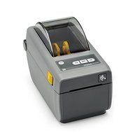 Zebra Technologies ZD41022-D01M00EZ Series ZD410 Direct Thermal Compact Desktop Printer, 203 DPI, 2", US Power...