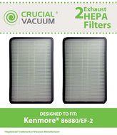 2 Kenmore 86880 EF-2 Exhaust HEPA Vacuum Filters; Compare to Sears Kenmore Part# 86880 (or 20-86880), 40320, EF2...
