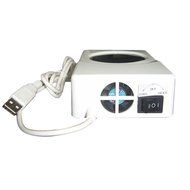 White Refigerate Cup Cooler/Heating Coaster Holder Mat Mini Handy Refrigerator for Beverage