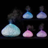 Aromatherapy Essential Oil Diffuser, Aliceclub 120ml Stone Grain Ultrasonic Cool Mist Humidifier with 7 Color... N5