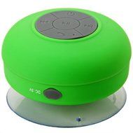 Waterproof Wireless Bluetooth Handsfree Mic Suction Mini Speaker Shower Car (Green)