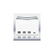 Summit SCFR70BC 44" Commercially Approved Chest Freezer with 6.8 cu. ft. Capacity Digital Thermostat 8 Wire Storage... N6