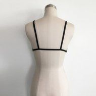 HOT Sale!Women Bandage Alluring Bra Bustier,Canserin Harness Elastic Cage Strappy Hollow Out N11