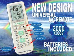 Universal A/C Remote Replacement Remote Control with 2000 Codes N2