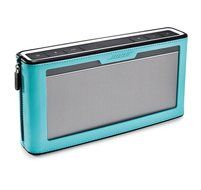 Bose SoundLink III Bluetooth Speaker with Soft Cover Bundle (Blue)