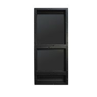 Tile Redi USA RNT1620S-14-6 Redi Niche Triple Shelf with 6 H &amp; 20 H Inner Shelf, 16 W x 40 H by Tile Redi USA