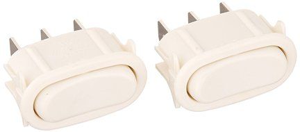 Broan SR561119 Biscuit Fan and Light Rocker Switch Kit