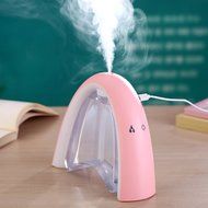 400ml Essential Oil Diffuser Humidifier, Esdabem Rainbow Ultrasonic Aroma Air Humidifier with 7 Led Color Changing... N4