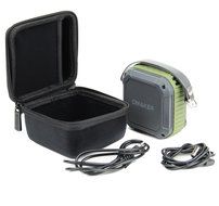 Caseling Hard Case for Omaker M4 Wireless Portable Bluetooth Speakers. &ndash; Mesh Pocket for the Cables. N2