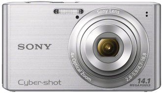 Sony Cyber-shot DSC-W610 14.1 MP Digital Camera with 4x Optical Zoom and 2.7-Inch LCD (Black) (2012 Model) N15