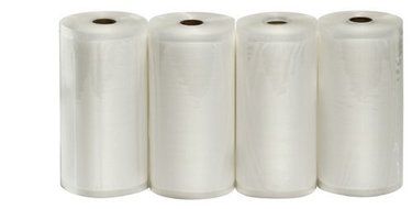 Genuine VacMaster 946104 Full Mesh 8 Inch by 50 Feet Vacuum Packaging Roll- 2 Pack N3