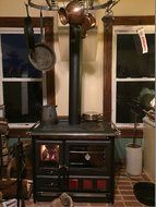Wood Burning Cook Stove La Nordica "Rosa XXL", with Baking Oven N4