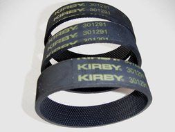 Kirby Vacuum Cleaner Belts 301291-3 (3 pack) fits all Generation series models G3, G4, G5, G6, G7, Ultimate G,...