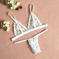 HOT Sale Lingerie!Canserin Women Sexy Lingerie Babydoll Vest Top Bra+Pants Set N2