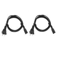 C&amp;E 4 pack, Notebook/Laptop Power Cord, NEMA 1-15P to C7, Non-Polarized, 3 Feet, CNE458569 N11