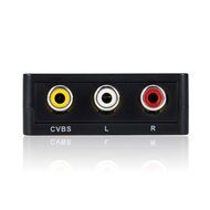 LVY Mini HDMI to AV Converter 1080p HDMI to RCA CVBS AV Composite Adapter HDMI2AV Converter support PAL/NTSC TV... N3
