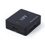 LVY Mini HDMI to AV Converter 1080p HDMI to RCA CVBS AV Composite Adapter HDMI2AV Converter support PAL/NTSC TV... N4