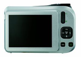 GE A1455 14MP Digital Camera with 5X Optical Zoom and 2.7-Inch LCD with Auto Brightness (Silver) N4