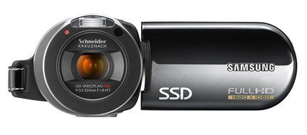 Samsung HMX-H106 HD SSD Flash Memory Camcorder with 64 GB Memory and 10x Optical Zoom N7