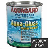 Aquagard Aqua Gloss Waterbased Enamel - 1Qt - Medium Grey consumer electronics