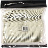 Lillian 48-Pack Plastic Forks Cutlery Bag, Sahara N2