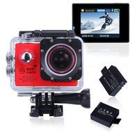 Sport Camera, Canany Wifi Action Camera 1080P HD 12MP 2.0Inch Bundle With 2 Batteries and FREE Accessories Kits... N23