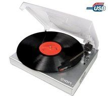 Ion PowerPlay LP USB-Powered Vinyl-to-MP3 Turntable