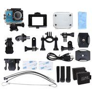 Sport Camera, Canany Wifi Action Camera 1080P HD 12MP 2.0Inch Bundle With 2 Batteries and FREE Accessories Kits... N28