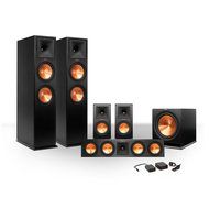 Klipsch 5.1 RP-260 Reference Premiere Speaker Package with R-112SW Subwoofer and a FREE Wireless Kit (Ebony) N2