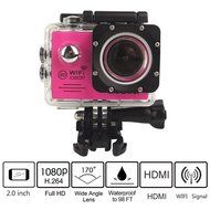 Sport Camera, Canany Wifi Action Camera 1080P HD 12MP 2.0Inch Bundle With 2 Batteries and FREE Accessories Kits... N33