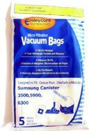 20 SAMSUNG VACUUM BAGS FOR MODEL #3500, 5900, 6300
