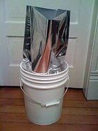 50 ea 20" x 30" Mylar Bags + 60 Oxygen Absorbers N2