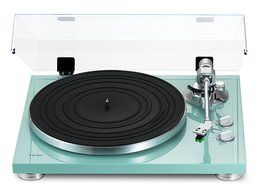 TEAC TN-300 Analog Turntable with Built-in Phono Pre-amplifier &amp; USB Digital Output (Turquoise)