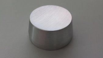 Spinners Custom Polished Aluminum 45 RPM Record Adapter (New) N3