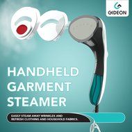 Gideon Handheld Portable Fabric Steamer &ndash; Powerful Steamer with Fast Heat-up - Includes Four Convenient Attachments...