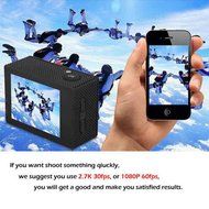 SJ8000 4K 16MP Ultra HD WiFi 2.0&#039;&#039; LCD Sports Action Waterproof Mini DV Camera N4