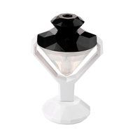 Leewa USB Diamond Shape Mini Diffuser Mist Air Purifier - 46ml Water Capacity (Pink) N8
