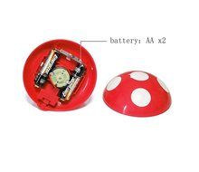 HONBAY Mini Cute Table Dust Vaccum Cleaner, Mushroom Shaped New Portable Corner Desk Vaccum Cleaner Mini Cute...