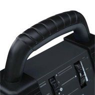 4,600 BTU Ceramic Electric Portable Utility Tower Heater with Handle - Black N2